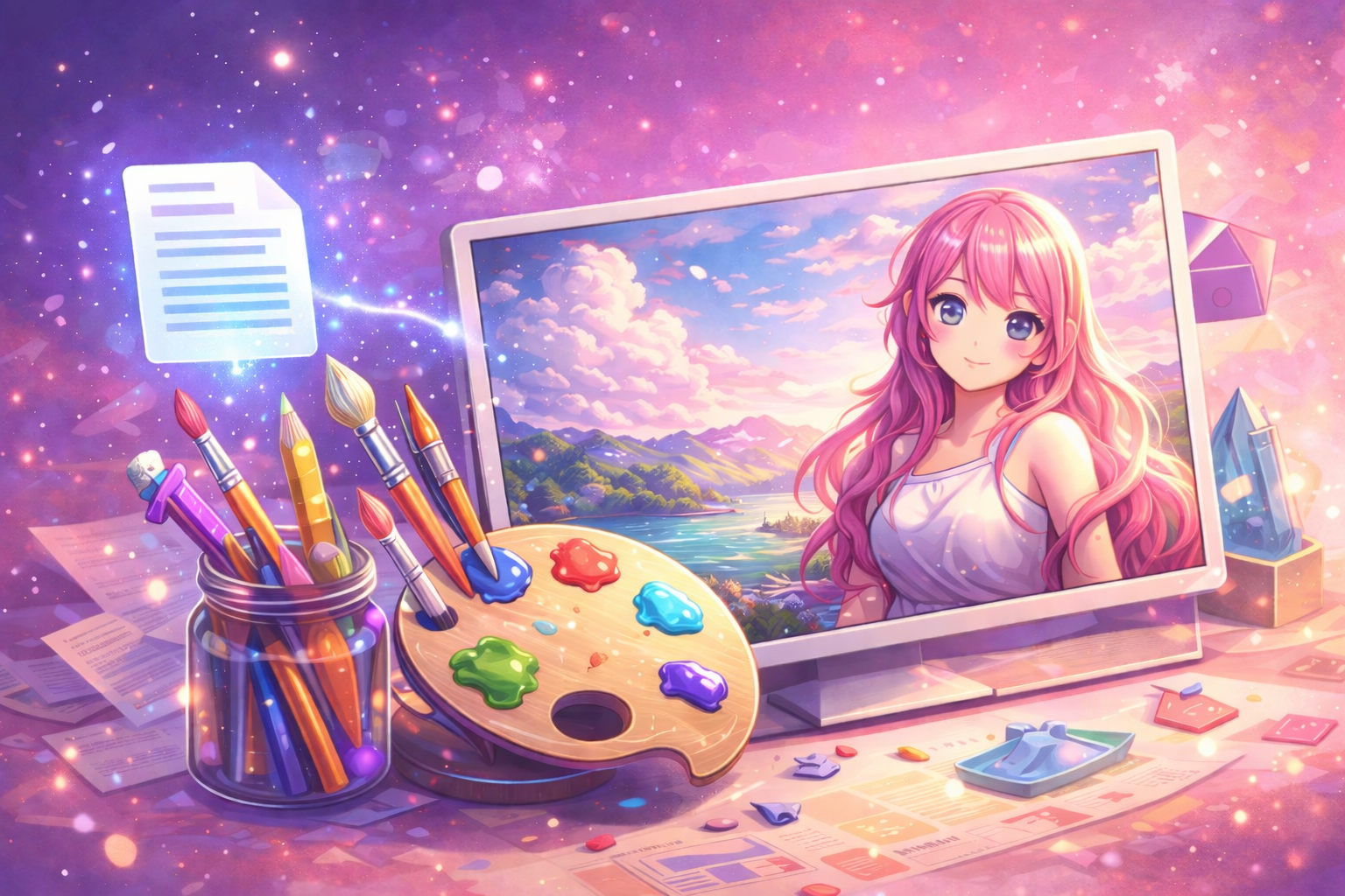 AI-bildgenerator — gratis AI-verktyg